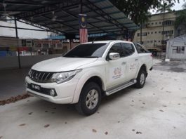 Mitsubishi sumbang Triton untuk INSAF Malaysia