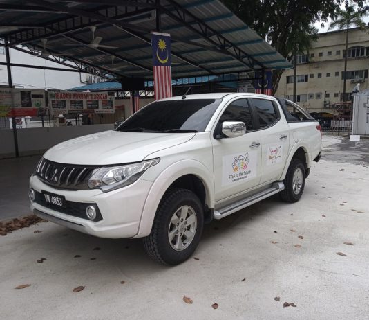 Mitsubishi sumbang Triton untuk INSAF Malaysia