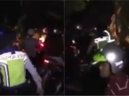 Taktik bijak polis berjaya umpan mat rempit masuk perangkap