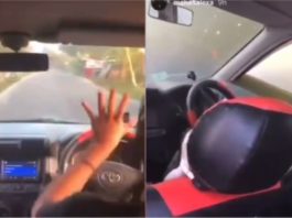 Kereta terhumban dalam air gara-gara pemandu syok menari TikTok