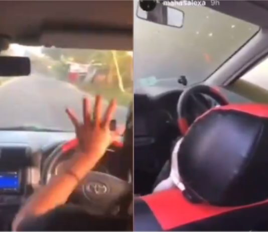 Kereta terhumban dalam air gara-gara pemandu syok menari TikTok