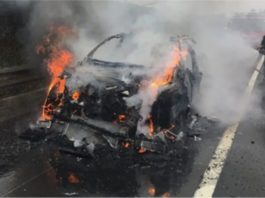 Lamborghini Urus di Taiwan rentung kerana kebakaran sistem elektrik