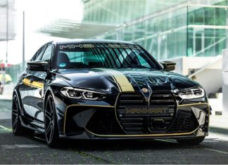 MH3 600 ini ialah BMW M3 Competition talaan Manhart dengan kemasan emas dan 626hp!