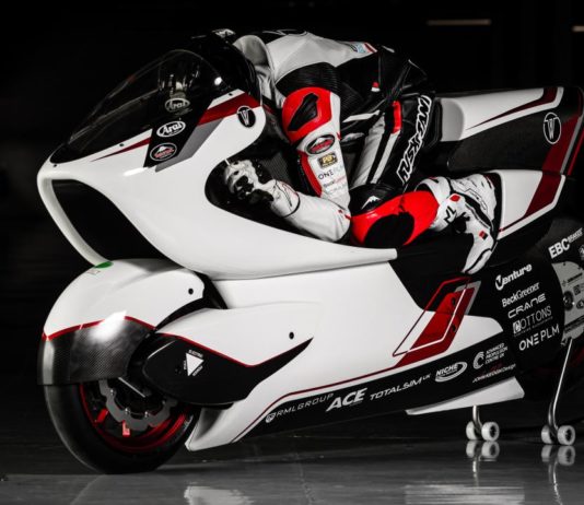 WMC250EV ialah motosikal elektrik yang bakal capai kelajuan melebihi 400km/j