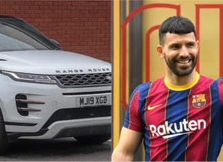 Sergio Aguero tawar Range Rover Evoque miliknya untuk dimenangi seorang kakitangan Manchester City