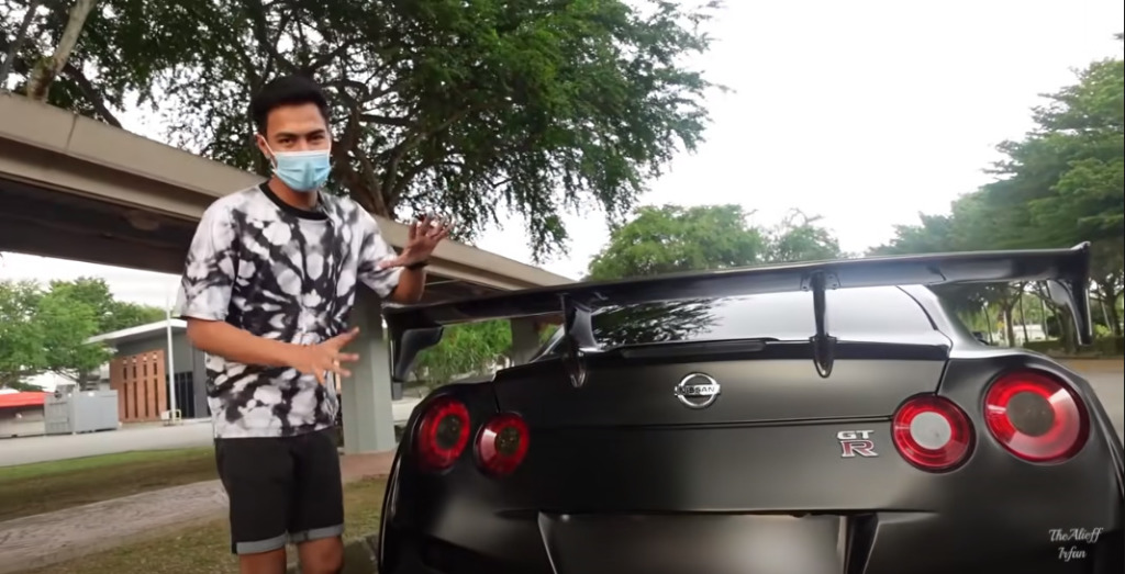 Nissan GT-R R35 alieff irfan