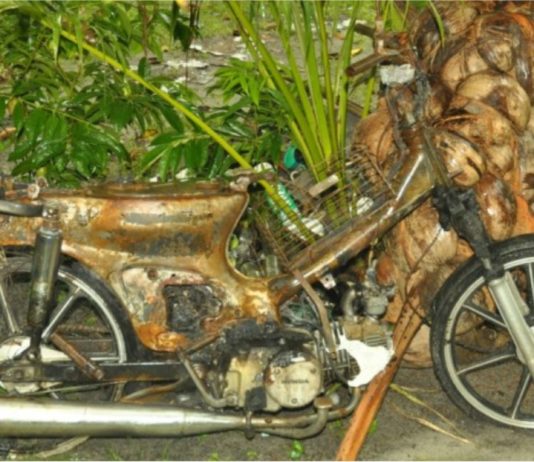 Perselisihan faham jadi punca majikan bakar motosikal pekerja
