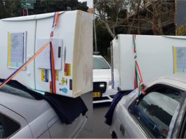 Pemandu disaman gara-gara angkut peti sejuk guna Toyota Camry