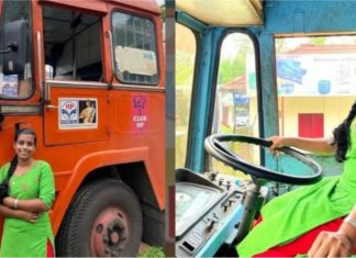 Tular, pemandu lori di India ini seorang gadis muda!