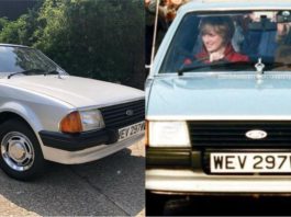 Selepas dua dekad, Ford Escort 1981 milik Puteri Diana muncul untuk dijual