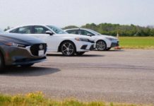 Honda Civic 2022 drag race dengan Mazda 3 dan Toyota Corolla, boleh jadi king segmen-C?