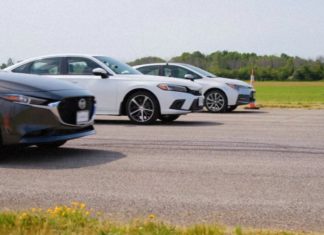 Honda Civic 2022 drag race dengan Mazda 3 dan Toyota Corolla, boleh jadi king segmen-C?