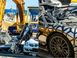 Kastam Filipina musnahkan 21 unit kereta mewah yang diseludup