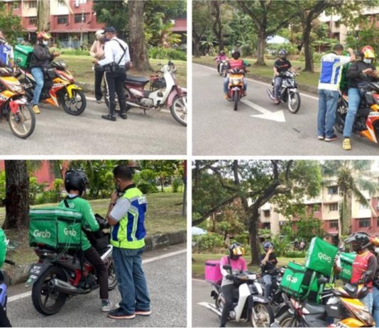 Op khas p-hailing kesan rider langgar peraturan jalan raya