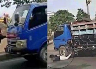 Gara-gara Challenge Malaikat Maut Tik Tok, remaja ini digilis lori