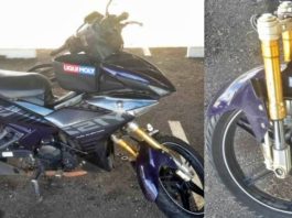 Modifikasi motor punca kemalangan maut penunggang Yamaha Y15ZR