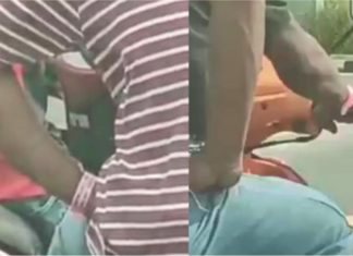 Tular 2 lelaki gelang ‘pink’ naik motosikal, ini penjelasannya