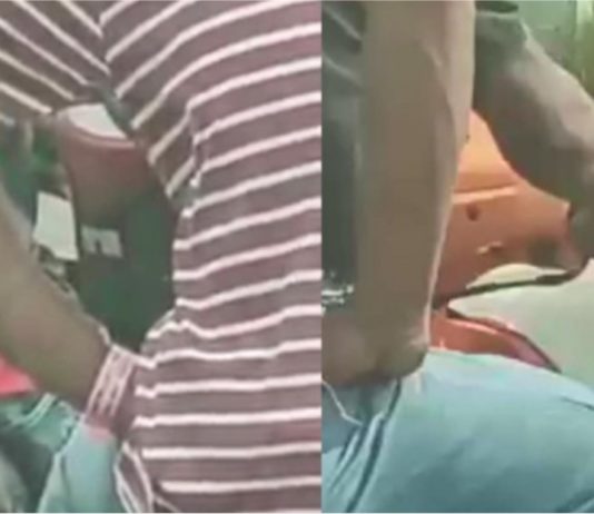 Tular 2 lelaki gelang ‘pink’ naik motosikal, ini penjelasannya