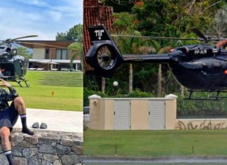 Neymar tayang Mercedes helikopter acah Batman berharga RM61.4 juta