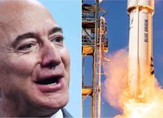 Jeff Bezos, manusia paling kaya naik roket syarikat sendiri melancong ke angkasa lepas
