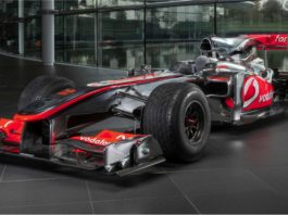 Jentera F1 Lewis Hamilton, McLaren MP4-25A dijual pada harga RM27.9 juta!