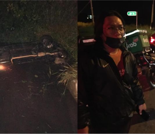 12 rider GrabFood selamatkan keluarga daripada lemas