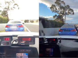 Pemandu BMW 3-Series ditahan pandu lebih had laju, menyangka berada dalam litar