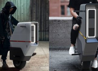 Honda Baiku skuter elektrik satu roda masa depan