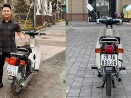 Lelaki Vietnam ini mahu tolak Super Cub 82 pada harga RM93k, dah boleh beli CB1000R sebiji!