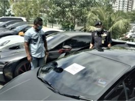 14 unit kereta mewah termasuk supercar disita hasil wang haram