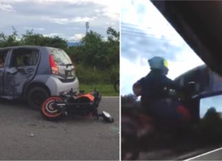 U-turn di tempat salah, pemilik Flying Myvi kata ada skil pandu GP