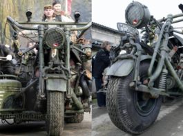 Motor terberat dunia Panzer guna enjin kereta kebal Soviet Union T-55