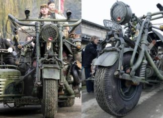 Motor terberat dunia Panzer guna enjin kereta kebal Soviet Union T-55