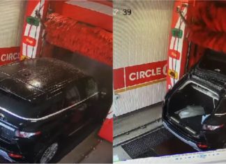 Pemilik perlu bayar baik pulih mahal gara-gara tertekan suis bonet ketika cuci kereta automatik