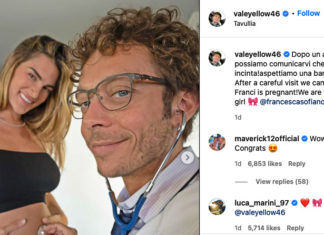 Rossi kongsi berita bakal jadi bapa