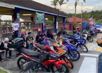 Melepak di kawasan jangkitan, lapan individu dikompaun dan dua buah motosikal disita