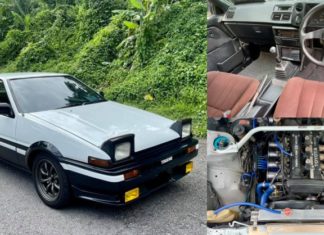 Pemilik mahu jual Toyota Trueno AE85 pada harga RM168k, mahal?