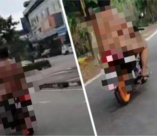 Tular video lelaki bogel tunggang motor di grup Whatsapp, polis minta henti kongsi!