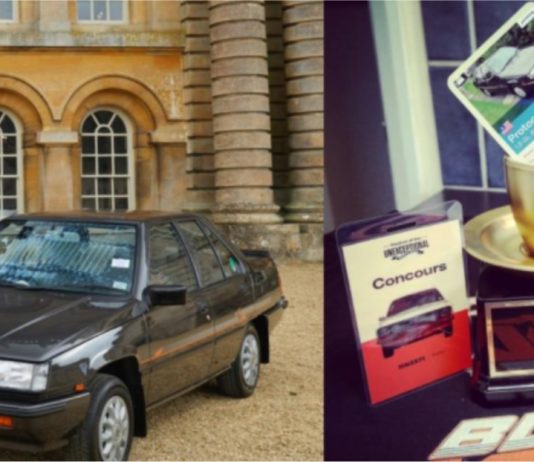 Proton Saga Black Knight Edition (1989) muncul juara Festival of the Unexceptional, Britain