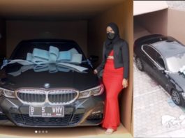 Bapa beri hadiah BMW 330i M Sport sempena ulang tahun ke-2 anak