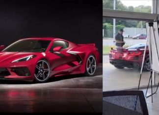 Tempoh menunggu lama, pelanggan ini nekad bawa lari Chevrolet Corvette C8 depan jurujual