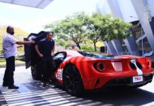 TMJ pandu Ford GT livery 68 Le Mans bertemu Azizulhasni