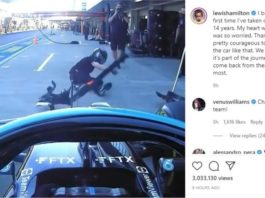 14 tahun berlumba, ini kali pertama Hamilton terlanggar krew pit