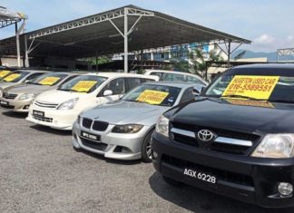 Suami isteri beli kereta curi saman cuai pusat jualan kereta terpakai online dan bank