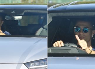 Ronaldo pandu Lamborghini Urus pada hari pertama latihan MU