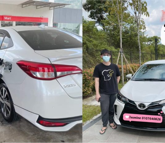 Isi minyak diesel pada Toyota Vios, wanita ini tampil beri penjelasan