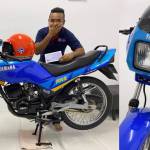 Yamaha RX-Z biru bohjan main
