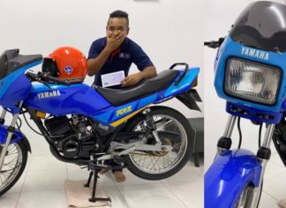 Yamaha RX-Z Energy biru bohjan RM60k terjual kurang 24 jam, terima kasih pada kaki kecam!