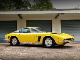 Supercar Iso Grifo (1971) berusia 50 tahun bakal dilelong RM1.4 juta