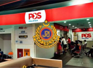 Boleh ‘walk in’ perbaharui cukai jalan dan lesen memandu di pejabat pos bermula hari ini!